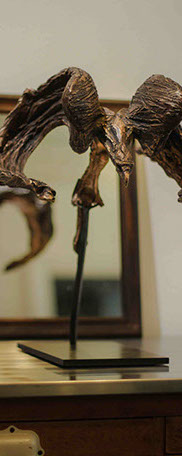 Crocodile, Sculpture en métal par Thomas Waroquier steel 